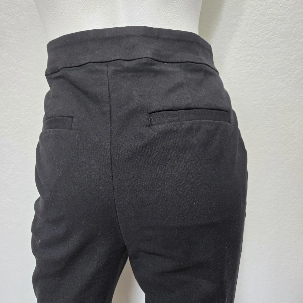 Boden Cropped Black Trousers Pants Size 10